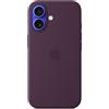 Apple Custodia MagSafe cover in silicone per iPhone 16 - Prugna
