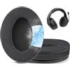 SOULWIT Cuscinetti Auricolari Ricambio per HyperX Cloud Stinger Core Wireless/CloudX Stinger/Cloud Stinger Core 7.1 Gaming Cuffie, Padiglioni Cuffie con Schiuma di Memoria ad Alta Densità - CG Nero