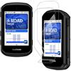 MEMELOKA Pellicola Protettiva per Garmin Edge 550/850, [2 Pezzi] HD AntiGraffio&Sensibile al Tatto Pet Protezione Schermo per Garmin Edge 550/850 con 3D Copertura Totale