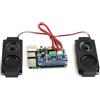 Wonrabai WM8960 Hi-Fi Sound Card HAT Compatible with Raspberry Pi 5/Pi 4B/3B+/Pi3B/Pi Zero 2W/ Zero W/Zero WH, Support Stereo Encode/Decode, Play/Record, Directly Drives Speakers to Play Music