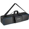 Neewer Borsa di Trasporto Grande per Impianti da Studio Fotografico, 105x25x25cm con Tracolla & Maniglia per Cavalletti, Treppiedi, Ombrelli, Monoluci, Luci LED, Flash & Altri (Blu)