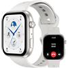 HONOR CHOICE Watch 2i, wearable, Bianco, display AMOLED, Chiamate Bluetooth, monitoraggio della salute giornaliero