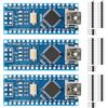 APKLVSR Nano Modulo,3 PCS Scheda di Sviluppo Nano con CH340 Chip per Arduino (con Porta Mini)