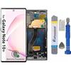 It'Go OLED HD (6.7 inch) Display per Samsung Note 10 Plus N975F con Impronte digitali LCD di Ricambio Touch Screen con Strumento Nero con Cornice di Alta qualità