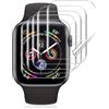 TMahhbid [5 Pack] Hydrogel Pellicola Protettiva Schermo per Apple Watch Series 9/8/7 45mm, [Film flessibile] Morbida TPU Protezioni Schermo [Trasparente HD]