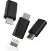 zoyuzan Adattatore di ricarica da Lightning a USB C (3 pezzi) per Apple cavo di ricarica femmina a Type-c Android per iPhone 15 Macbook Thunderbolt accessori per iPad PD Power compatibile con Samsung S24