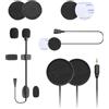 ASMAX Accessori Cuffie Bluetooth Microfono per cuffie per F1/F1S/Z1 Interfono, Microfono e Altoparlante