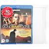 EXTREMEGRIPPRO Blu-Ray Steelbook Protector Slipcover 0,35 mm in PET trasparente su misura per dorso visibile senza J-Card, confezione da 10