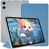 Haofun Custodia Cover Compatibile con TECLAST T60 Plus/ODEA A12, Sottile Leggero Cover, Custodia Magnetico in PU Case, Multi-Angolo Regolabili, Auto Sveglia/Sonno, Blu