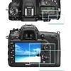 ULBTER Pellicola protettiva per Nikon D7200 D7100 Protezione【2+2 pezzi】 Vetro Temperato Schermo LCD 0,3 mm durezza 9H anti-bolle Accessori