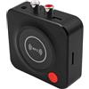 POFET Ricevitore Bluetooth, ricevitore audio Bluetooth 5.1 con slot per scheda TF 3,5 mm/AUX/RCA 3,5 mm, supporto NFC per impianto stereo di musica domestica