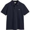 GANT Reg EMB Archive Shield Polo, Blu - Evening Blue, L