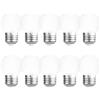 WULUN Lampadina a LED E27, 2 W, lampadina a LED Equilavent, 20 W, AC 220-240 V, 200 lumen, 3000 K, luce bianca calda, non dimmerabile, 10 confezioni