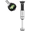 FRESKO Frullatore a Immersione 1000W, Frullatore in Acciaio Inox con Protezione per Pentole, Velocità Regolabili, Frullatore Manuale per Alimenti per Bambini, Zuppe, Frullati, Purè, Salse, Nero
