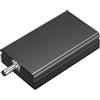 ledscom.de Controller Smart Home WLAN per sistema plug-in ATOM, nero, compatibile con Alexa, con interruttore