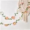 Easy Joy Ghirlanda di Fiori Margherita: Banner in Carta Rosa e Bianco, Decorazioni Daisy Boho per Compleanno Bimba, Matrimonio, Baby Shower e Festa in Giardino - Addobbi Primaverili ed Estivi