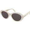 Tom Ford TF1171-K 25A | Occhiali da Sole Graduati o Non Graduati | Plastica | Cat Eye | Bianco | Adrialenti
