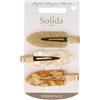 Solida Fermagli per capelli beige, marrone, bianchi Fermacapelli 3 pz.
