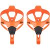 ZEFAL Pack Pulse A2 - Confezione di due portabibite per bicicletta leggeri, porta borraccia per bicicletta, mountain bike, bici da strada, resistente e durevole, 26 g ogni porta borraccia - arancione