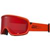 Giro Snow Roam - Occhiali da neve e snowboard, EXV, visione ampia, anti-appannamento, adatto a OTG, lenti di ricambio per maltempo, compatibile con casco, colore: arancione