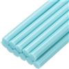 QUARKZMAN Mini Bastoncini di Colla a Caldo per Pistola Colla 7mm x 100mm Blu Acqua 12pz