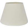 DULEE 10.2 Inch E27/E14 Screw Paralume da Tavolo Tessuto Fatto a Mano Paralumi da Terra,Semplice Lampada da Tavolo,Paralume da Comodino,(Top)16cm x (Height)17cm x (Bottom)26cm,Beige puro