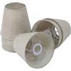Eastlion 6 Pacchi 5.5 inch Paralume Tessuto Piccolo E14 Paralumi Lampadari Lampadario e Lampada a Muro,Biancheria