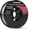 ARCCAPTAIN Filo per saldatura Flux Core .030, E71T-GS, filo per saldatura senza gas, 4,5 kg, in acciaio al carbonio delicato, compatibile con saldatore Lincoln Miller, Forney Harbor, 4,5 kg