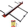 VEVOR Tagliapiastrelle Manuale 1600mm per Laboratori Fai Da Te, Guida Allineamento Potenziata Testa Scorrevole, Disco in Carburo Tungsteno Gambe con Ruote, per Piastrelle in Ceramica Pavimenti e Muri