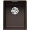 BLANCO SUBLINE 320-F - Lavello da cucina in granito filo-top per basi di lavello con larghezza di 40 cm - SILGRANIT - Marrone - 523421