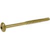Power Pro The Hillman Group 47879 5/40,6 cm x 6 Star Drive Construction lag Screw with truss Head 1000 Hour Bronze Ceramic Coat, 60-pack