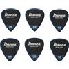 Ibanez PPA14HSG-DB Flat Pick Sand Grip, Confezione da 6 pezzi, colore: Blu