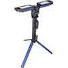 Dedra Doppia LED pieghevole 5000 lm, con treppiede, due colori chiari, DEDRA L1068, funzionamento a rete e a batteria, scelta della temperatura del colore, piegatura rapida, indicatore di carica