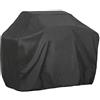 ELR Impermeabile del Copertura per BBQ Barbecue Cover 170cm Protettivo Copertura di Protezione Barbeque Gas Grill Esterni Casa Giardino Anti Polvere per Griglia Custodia ELR Extra Grande XL Nero