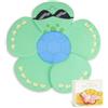 YooxArmor Fiore da Bagno per Lavabo,Vasca da Bagno a Fiori Antiscivolo per Neonati 0-6 mesi, Morbido Cuscino da Bagno per Lavabo per Bambini, Essenziali per il Bagnetto dei Neonati,Tartaruga