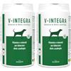 V-INTEGRA Cane Anziano 200g, Integratore Completo Ricco di Vitamine e Minerali per Dieta Casalinga e BARF, V Integra Multivitaminico Cane, Made in Italy (Confezione da 2)