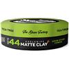 The Shave Factory Exclusive 44 Matte Clay - Tenuta extra forte con Tea Tree, finitura opaca per tutto il giorno, aggiunge volume e consistenza, senza appiccicosità o residui - 150 ml
