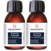 Naissance Olio di Enotera Biologico (No. 207) - 100ml - Evening Primrose Oil BIO - Idratante per tutti i Tipi di Pelle - per Viso, Corpo, Massaggi (Confezione da 2)