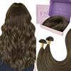 Fshine Extension Cheratina Capelli Veri 50g 40cm Balayage Biondo Cenere
