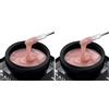 NAILFOR Premium Prestige 20ML Gel Uv Builder - Gel Unghie Ricostruzione Professionale, Costruttore per Unghie, Trifasico e Autolivellante Super Resistente. Non Brucia (HONEY NUDE) (Confezione da 2)