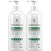 Seboradin Balsamo Capelli Per Capelli Sottili E Fini Per Capelli Grassi Idratante Volumizzante Lisciante Inulina Olio Di Jojoba Glicerina Vegetale Pure Ballance 400 ml (Confezione da 2)