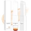 PRAOFRT 2 in 1 fondotinta stick Fondotinta Cambia Colore con Pennello Texture Idratante, Coprenza Naturale, Effetto Uniforme e Luminoso a Lunga Tenuta (2#light)