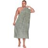 altego Asciugamano da bagno Grande 100x200 cm - Telo doccia in 100% cotone premium - Asciugamano Grande doccia 100x200 - Telo spugna morbido assorbente - Telo sauna spa mare (Verde)