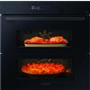 Samsung NV7B5760WBK Forno ad incasso a Vapore Serie 5 76 L A+ Vetro Nero GARANZIA ITALIA