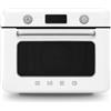 Smeg Forno combinato a vapore da appoggio 50's Style - Bianco - COF01WHEU GARANZIA ITALIA