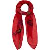 Desigual Fiore Rectangle Foulard Orange