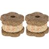 KERBL Delizia Sandwich, carota,195g 0 (Confezione da 2)