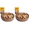 DORiMED Mix Frutta Secca E Disidratata [1Kg], Mandorle, Nocciole,Noci, Anacardi, Noci Pecan, Uva Passa, Noci Del Brasile, Mirtilli, Stuzzichini Croccanti Dolci. Gusto Delicato - Dorimed (Confezione da 2)