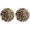 Valley of Tea Silver Needle White Tea - 100 Procent Pure Buds - Baihao Yinzhen cinese punta d'argento Bai Hao Yin Zhen 40 g (Confezione da 2)