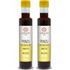 Umami Salsa Ponzu Giapponese 250ml - Con Agrumi Siciliani e Soia Artigianale - Prodotta in Italia - Ideale per Pesce, Insalate e Marinature - 100% Naturale (Confezione da 2)